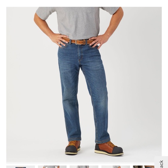 Duluth Trading Co Relaxed Fit Flex Jeans 44x32 - Picture 8 of 8